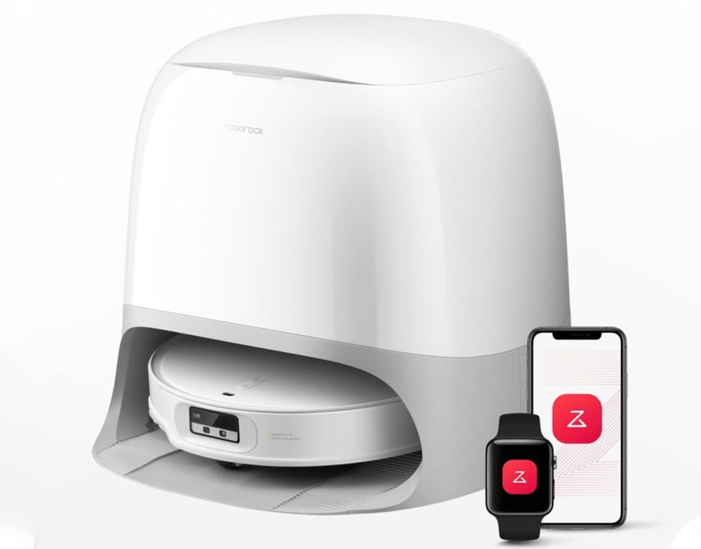 Robot hút bụi lau nhà Roborock Qrevo Curv 2 Pro - Trắng